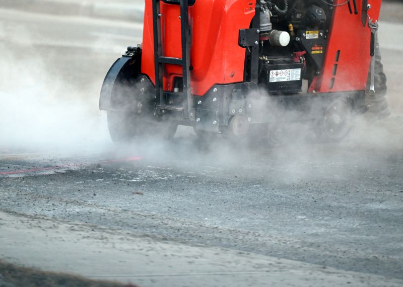 Asphalt Removal Equipment in Spring