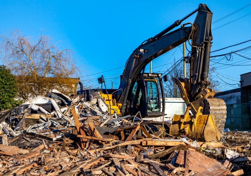 Double Wide Demolition in Bergen County, NJ