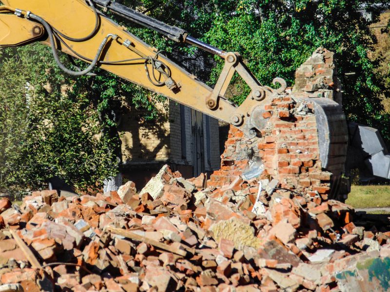 Retaining Wall Demolition in Bergen County, NJ