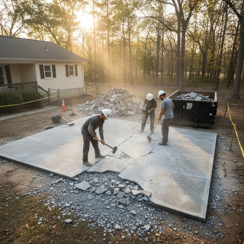Walkway Removal in Bergen County, NJ